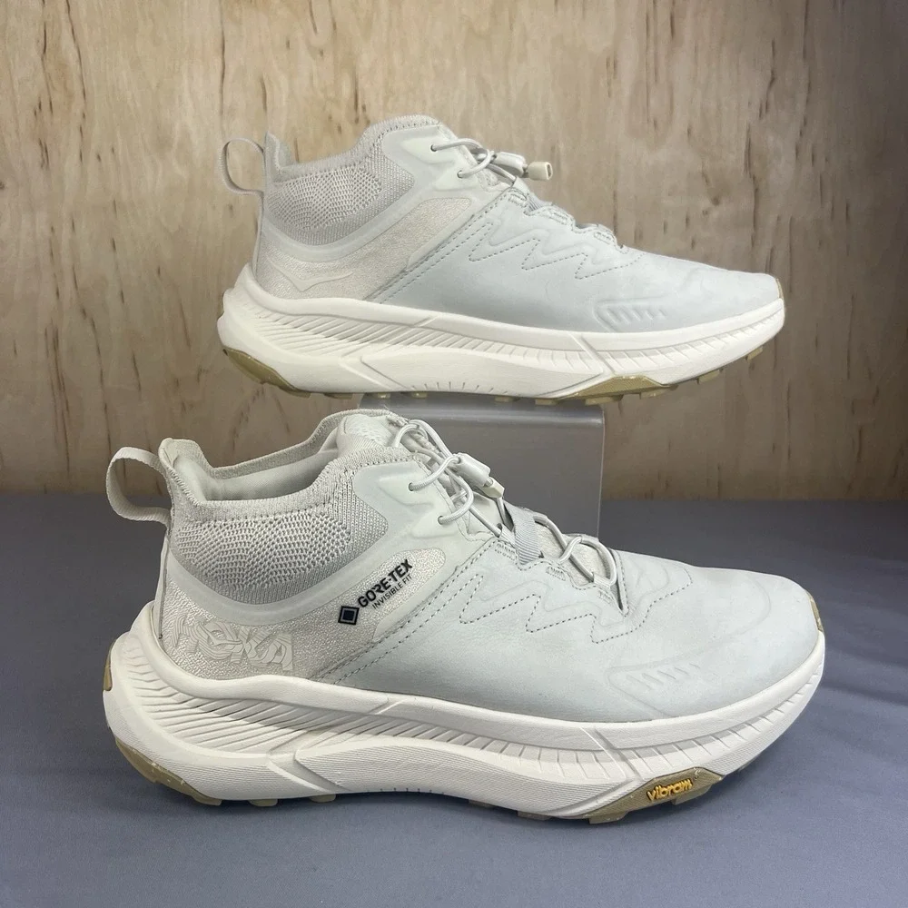 Hoka Transport Chukka GTX Women Size 10 B Oak Alabaster Waterproof Shoes 1155191